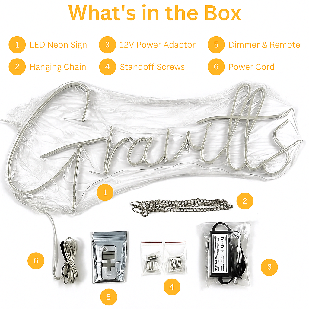 LED Neon Sign Accessories