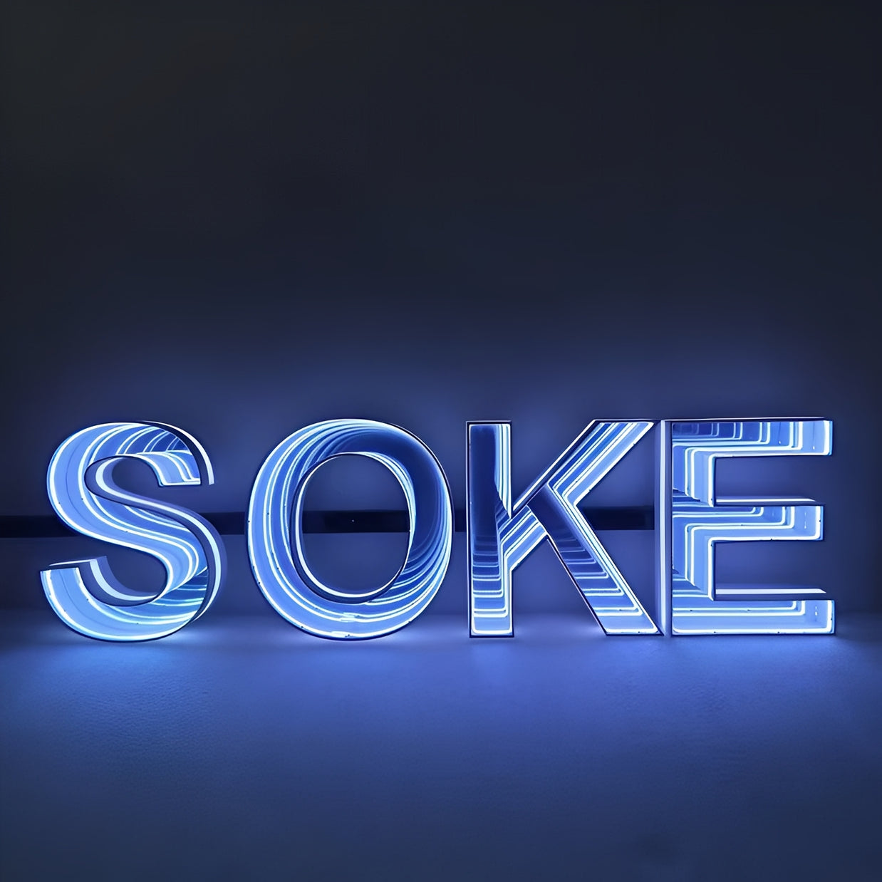 Infinity Mirror LED Sign