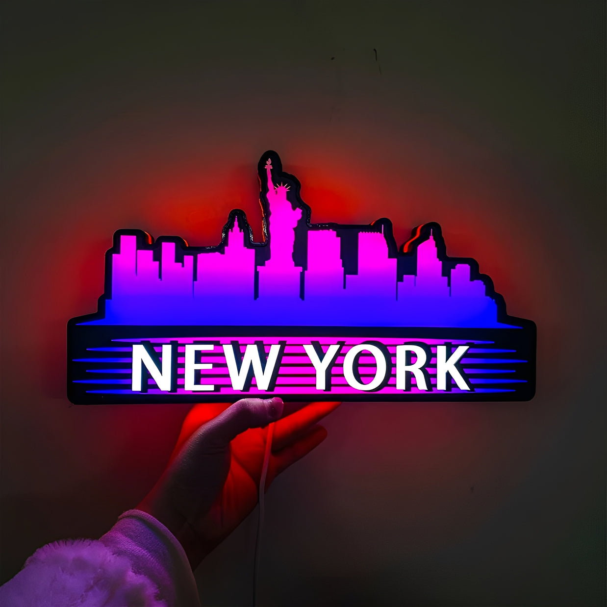 Lighted Acrylic Box Sign