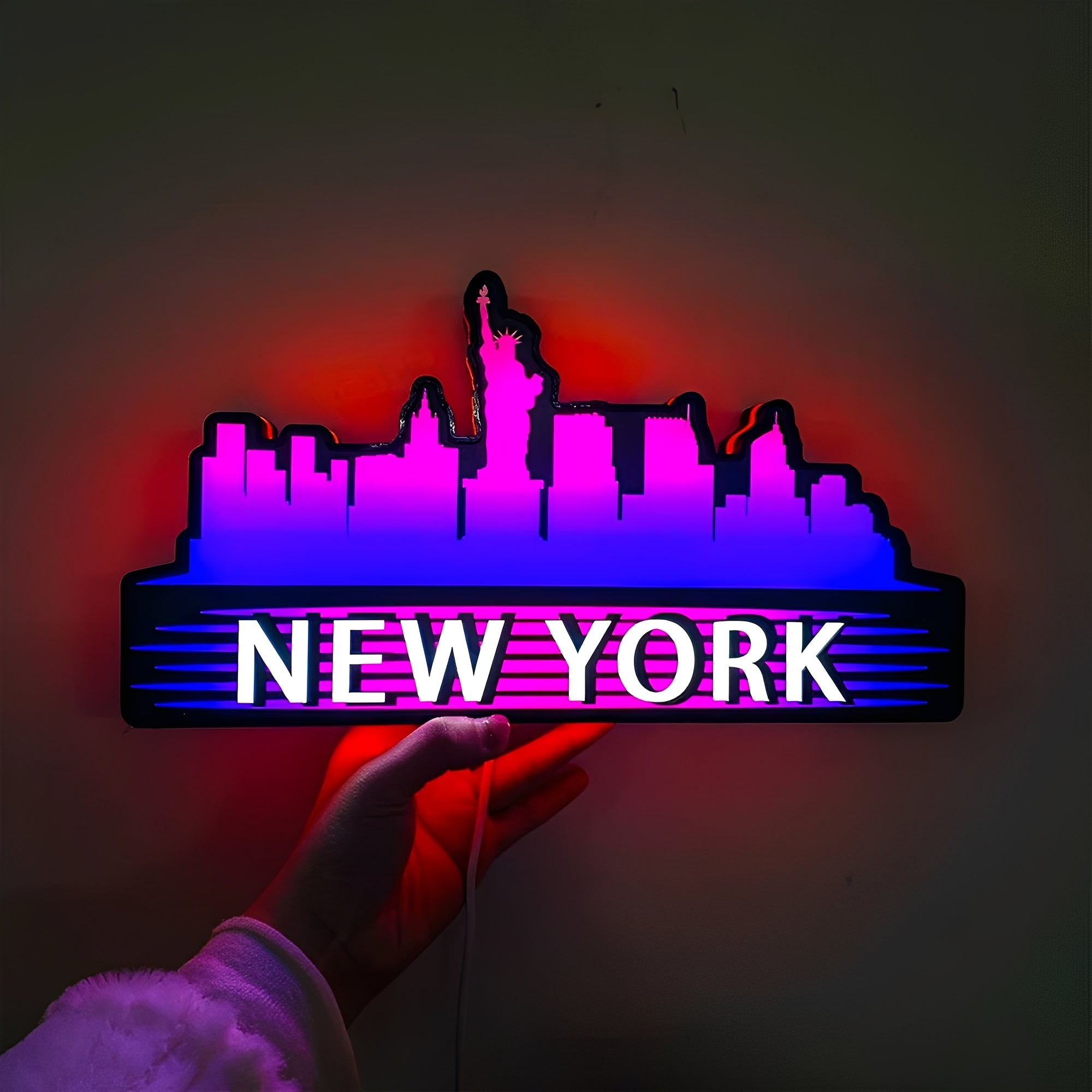 Lighted Acrylic Box Sign