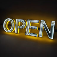 Infinity Mirror LED Sign