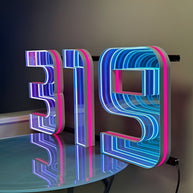 Infinity Mirror LED Sign