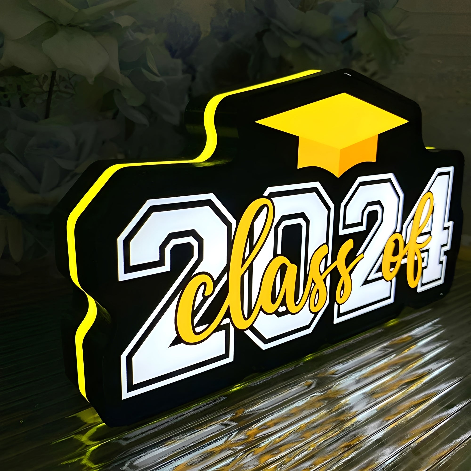 Lighted Acrylic Box Sign