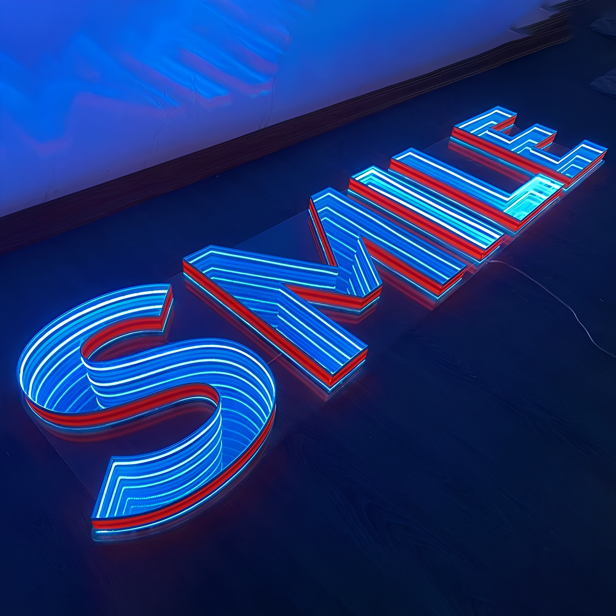 Infinity Mirror LED Sign