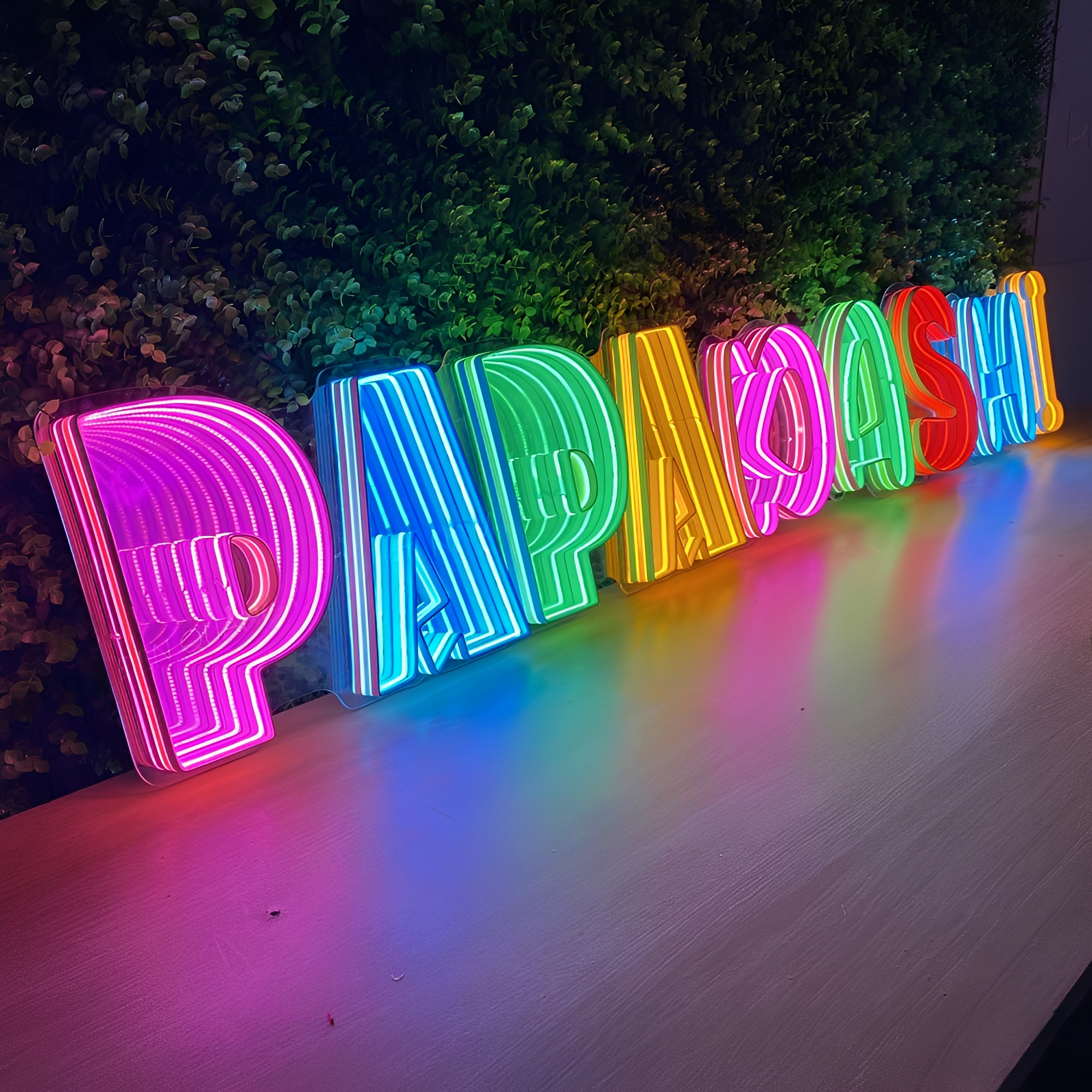 Infinity Mirror LED Sign