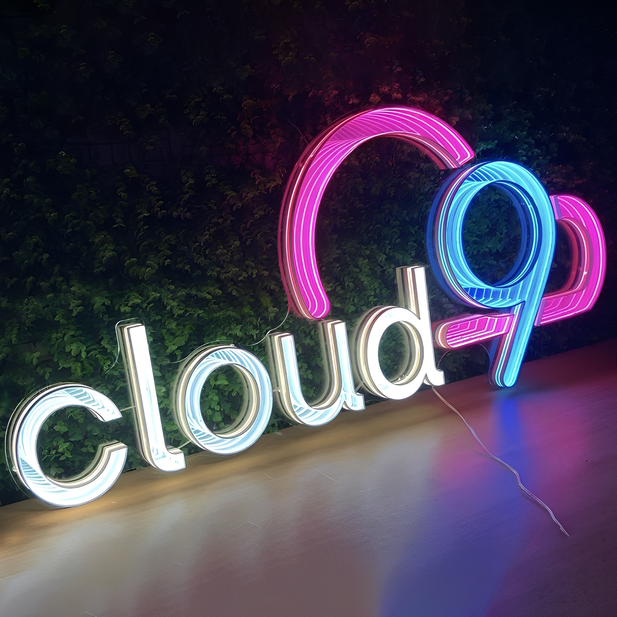 Infinity Mirror LED Sign