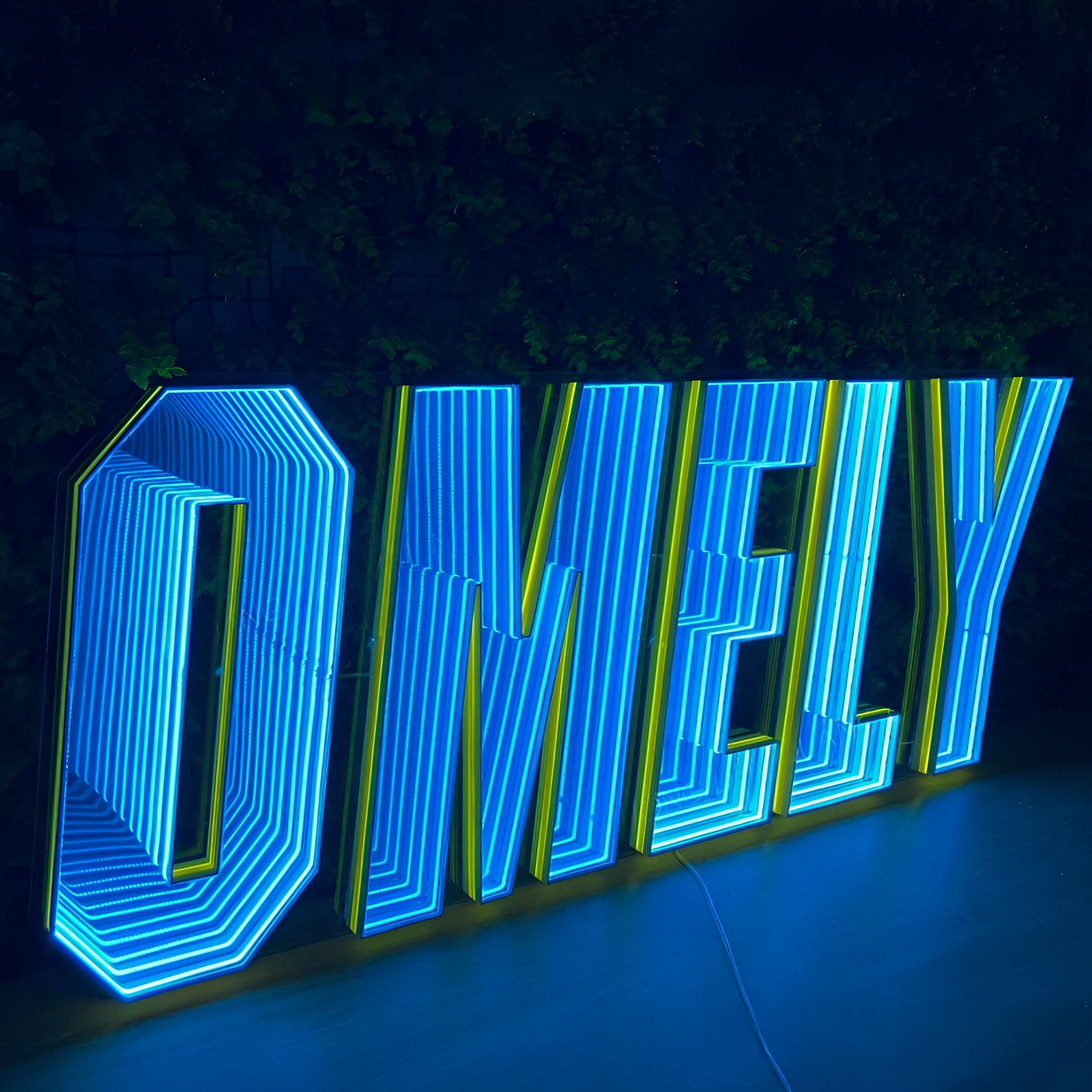 Infinity Mirror LED Sign