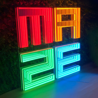 Infinity Mirror LED Sign