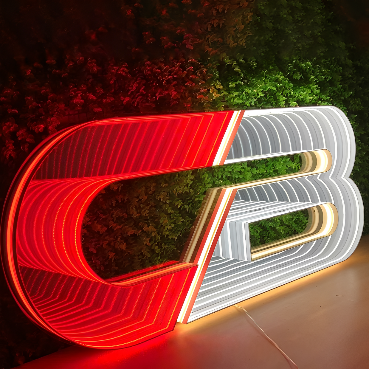 Infinity Mirror LED Sign