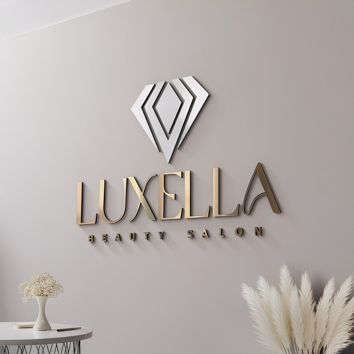 Metal & Acrylic Letters Sign