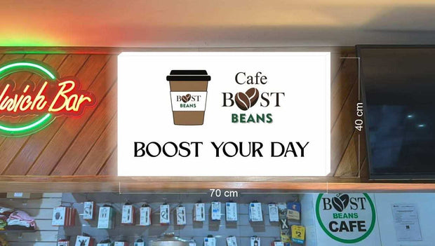 5 double-sided signs and 1 single-sided sign