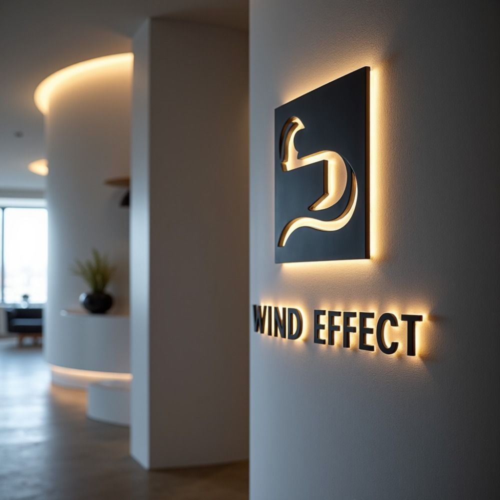 Illuminated Backlit Sign