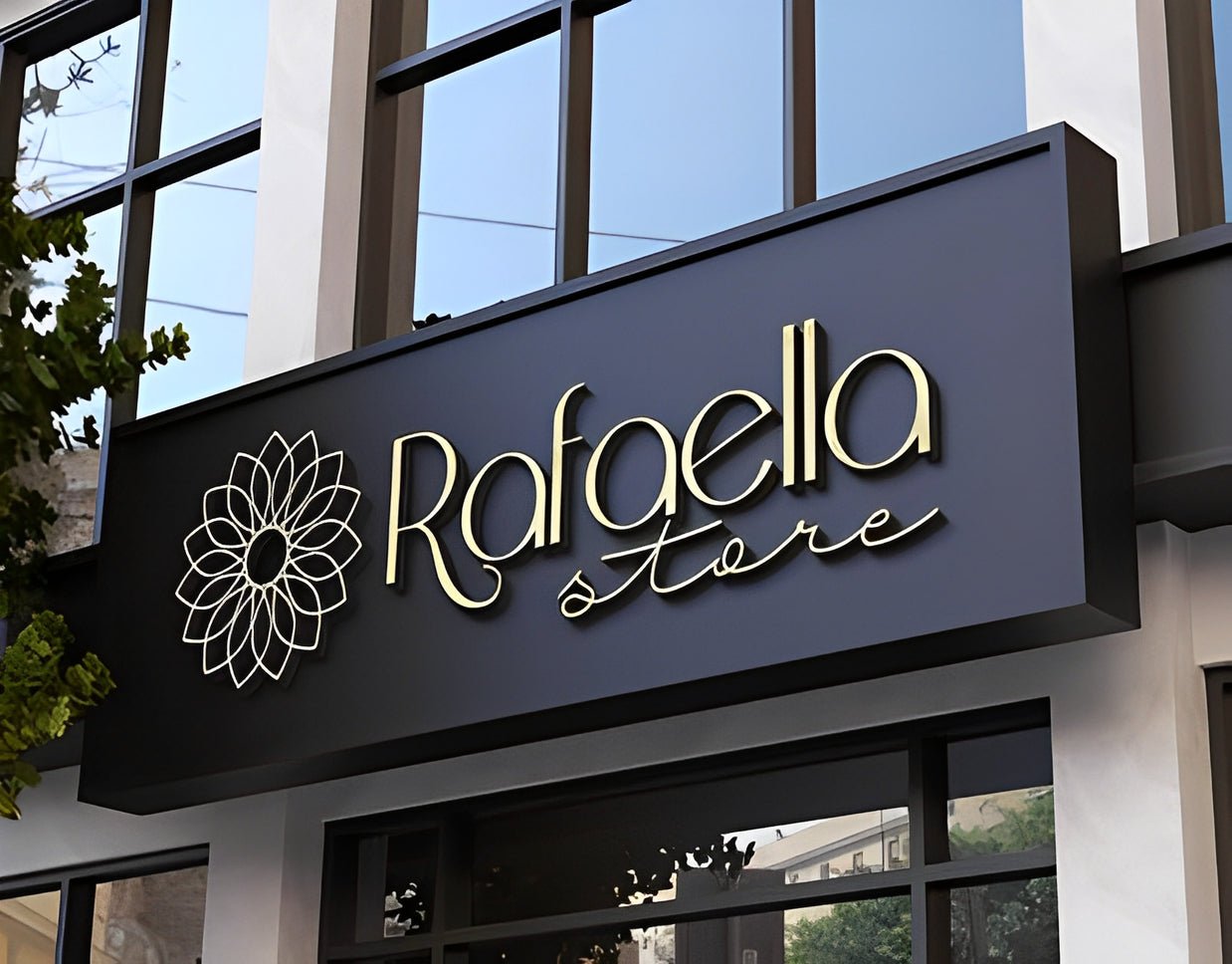 Metal & Acrylic Letters Sign