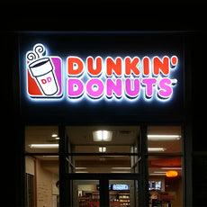 Illuminated Face-lit Sign