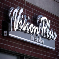 Illuminated Face-lit Sign