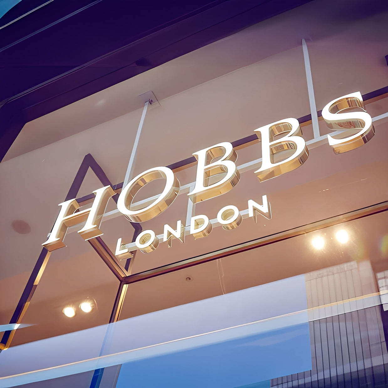 Illuminated Face-lit Sign