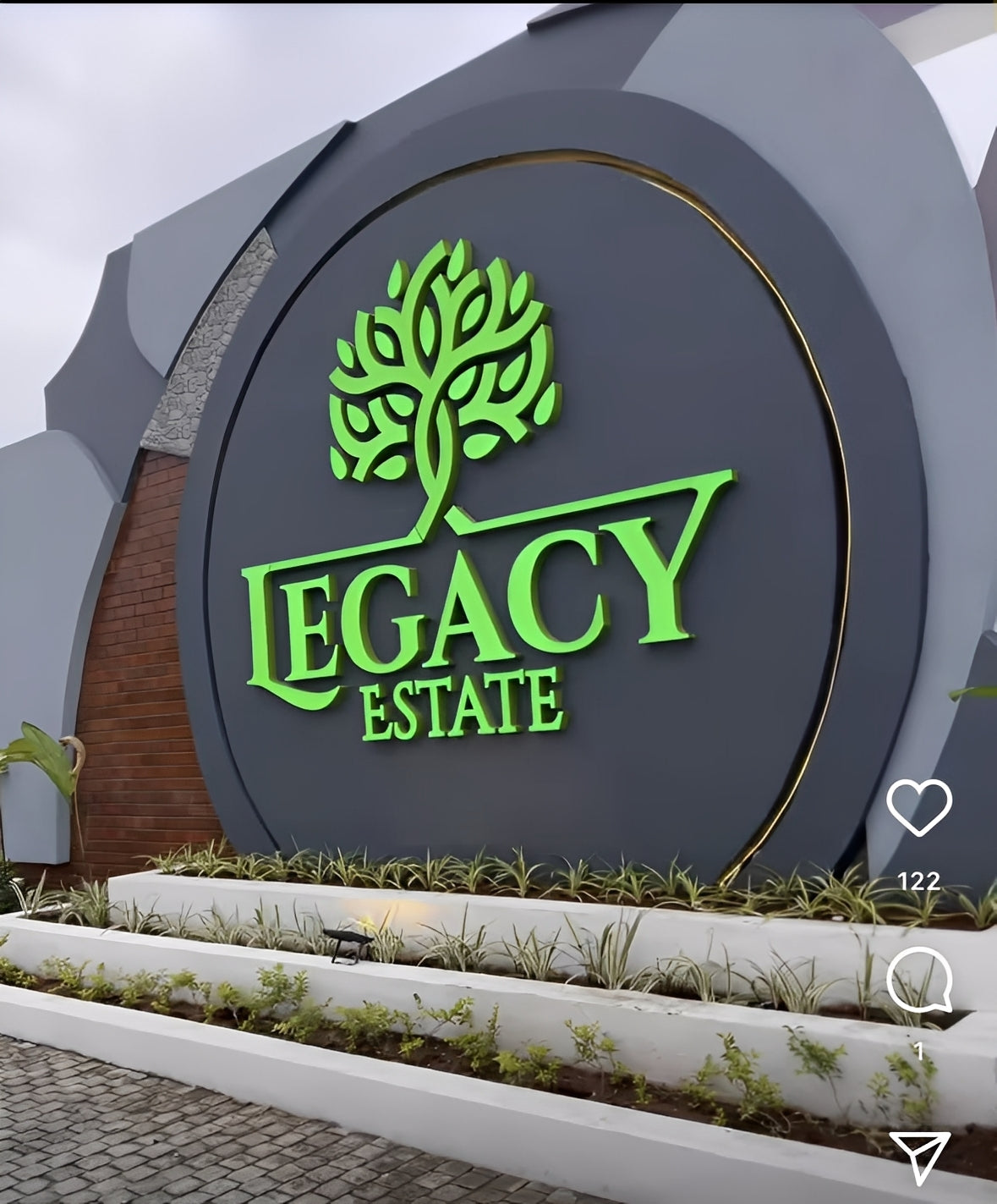 Metal & Acrylic Letters Sign