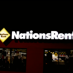 Illuminated Face-lit Sign