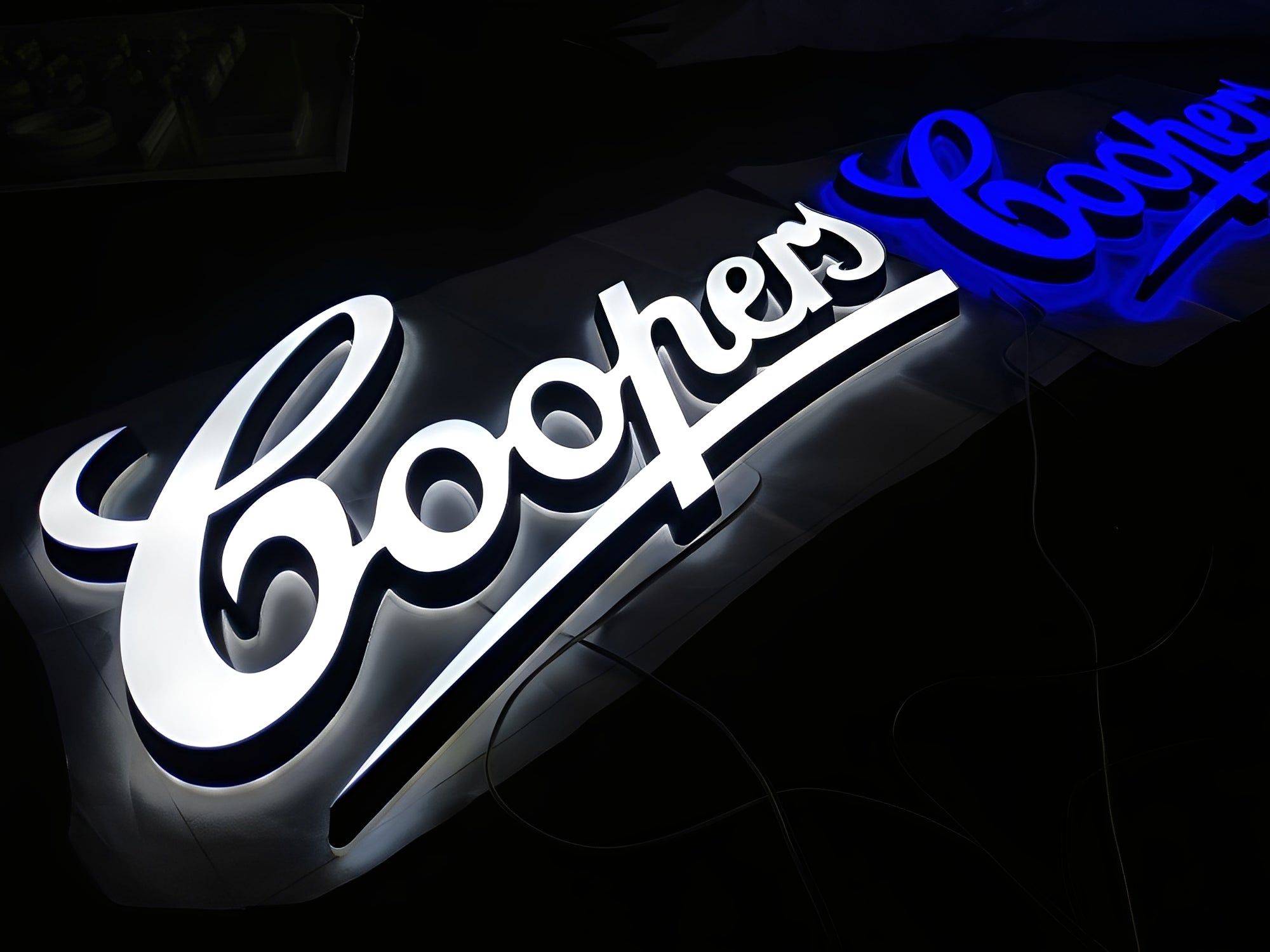 Illuminated Acrylic Channel Letters