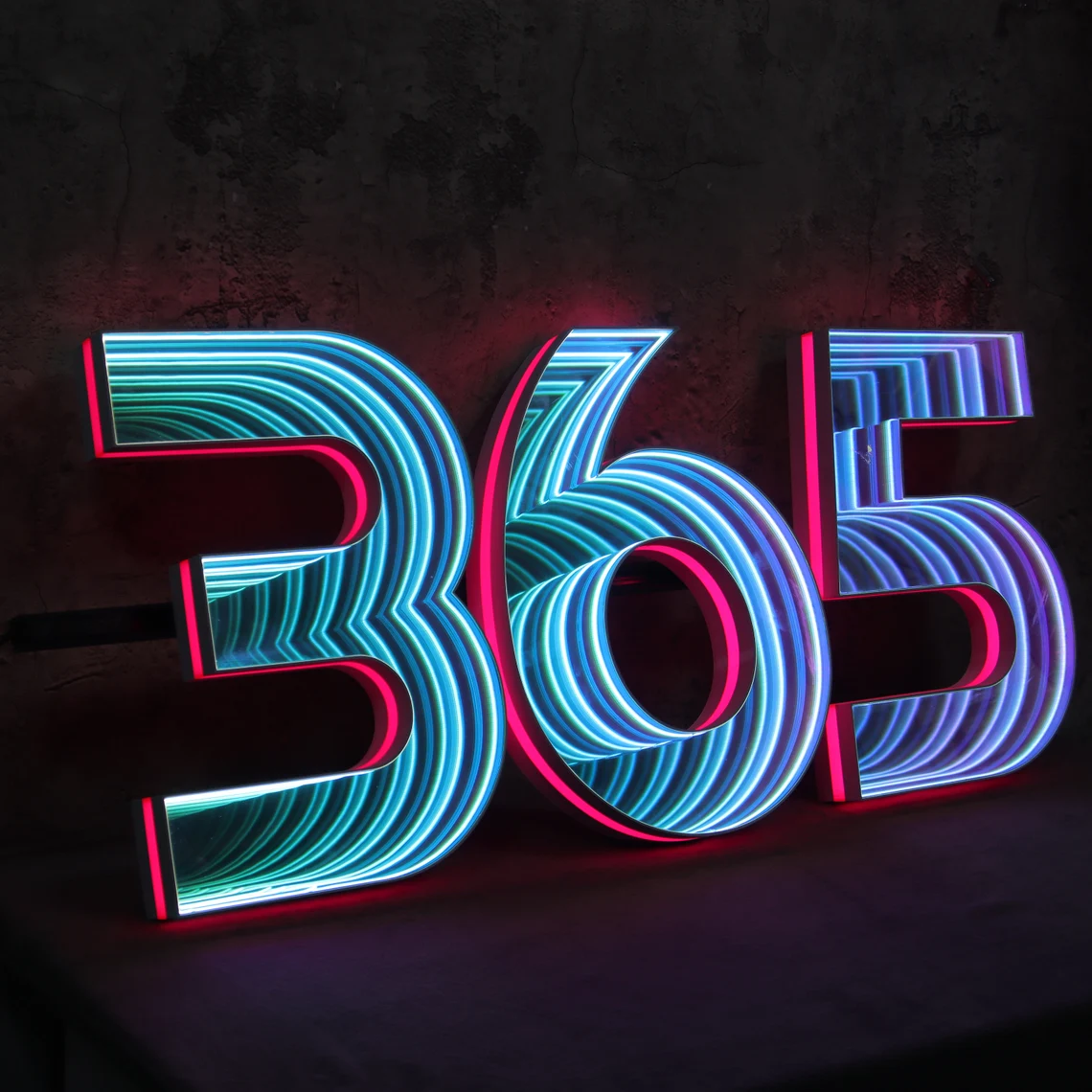 Infinity Mirror LED Sign