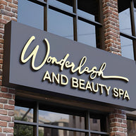 Metal & Acrylic Letters Sign