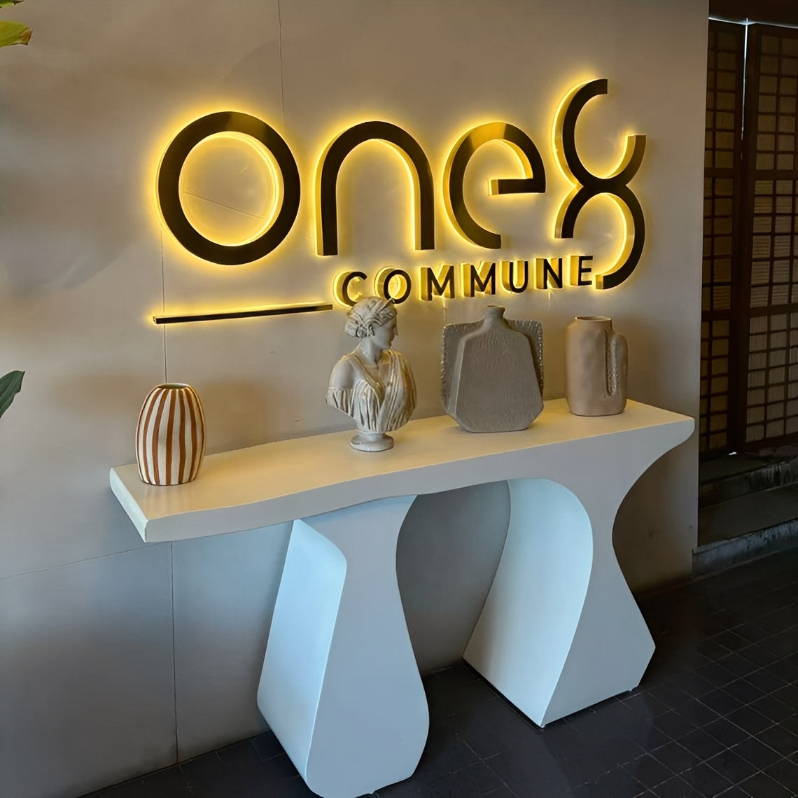 Illuminated Backlit Sign