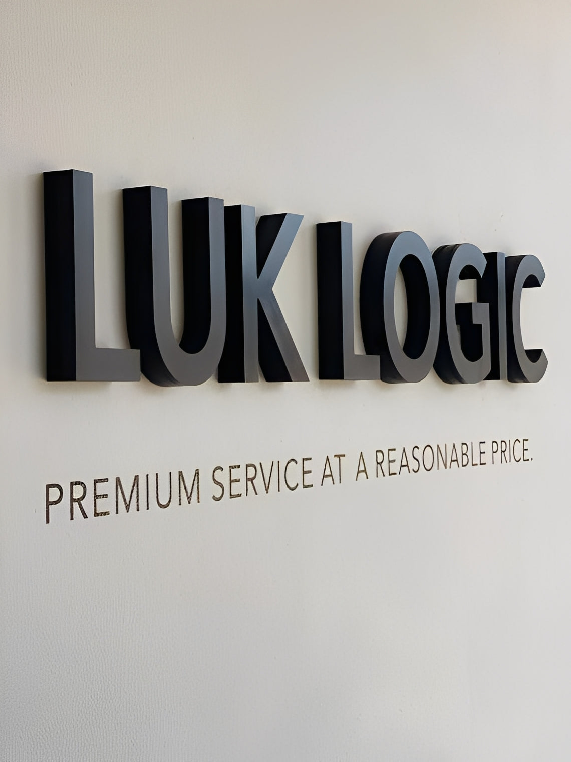 Metal & Acrylic Letters Sign