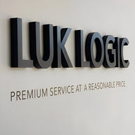 Metal & Acrylic Letters Sign