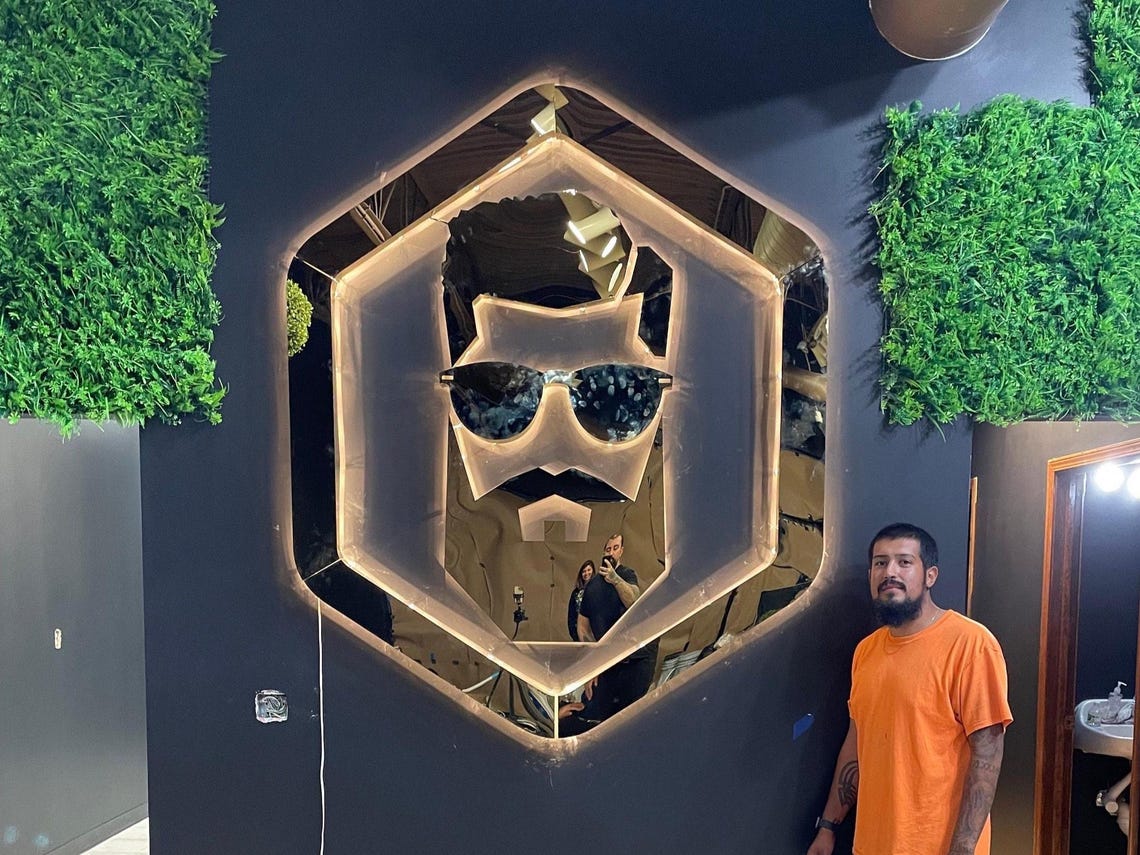 Illuminated Backlit Sign