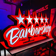 Lighted Acrylic Box Sign