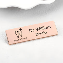 Metal Name Badge
