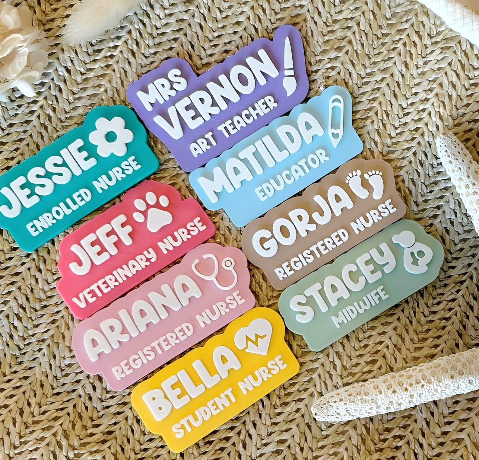 Acrylic Name Badge