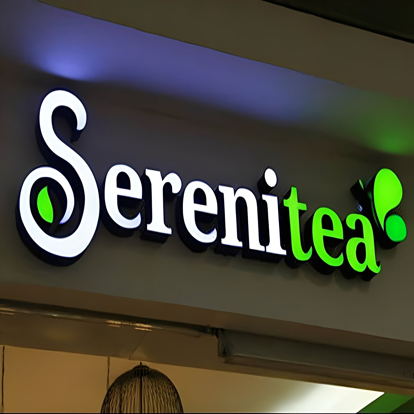 Illuminated Face-lit Sign